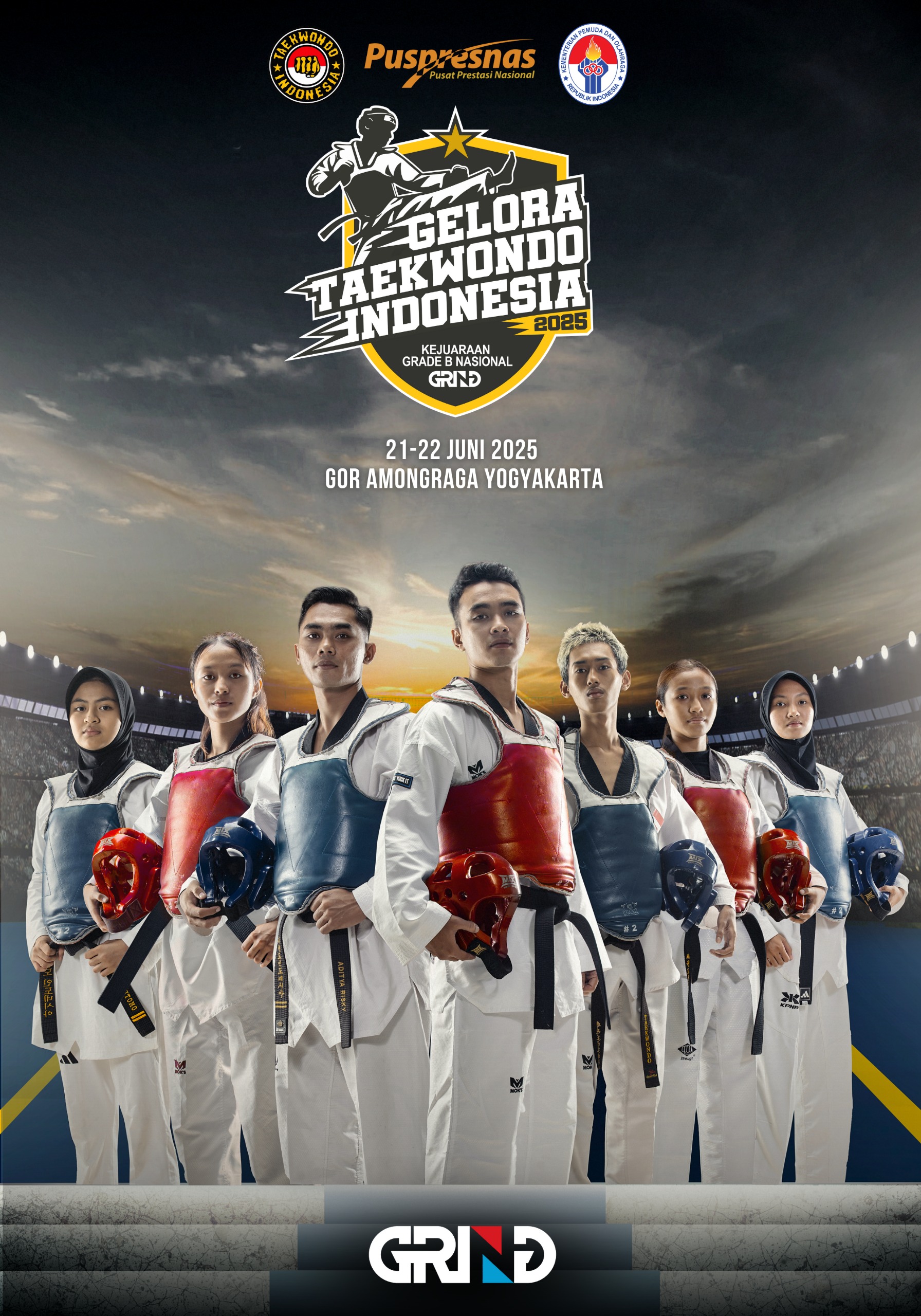 Panggung Juara Taekwondo Indonesia Taekwondo Indonesia Dojang garudaindonesia